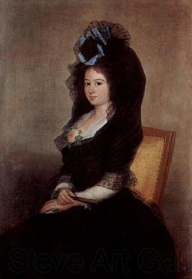 Francisco de Goya Portrat der Narcisa Baranana de Goicoechea